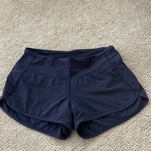 Lululemon navy blue shorts. Size 2